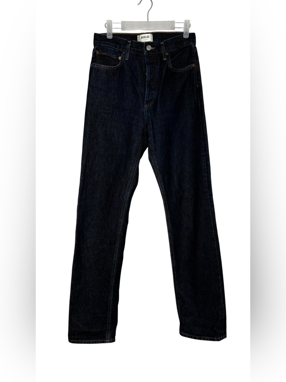 AGOLDE 90's Pinch Waist Straight Leg Jeans Dark Wash Size 26
